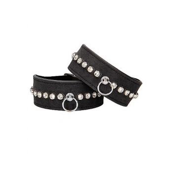 Diamond Studded Wrist Cuffs - Intense Restraint