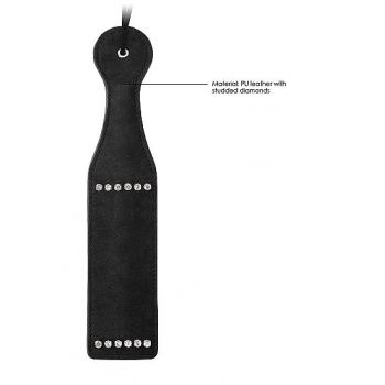 Diamond Studded Paddle Black