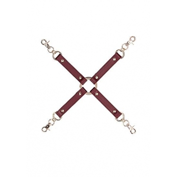 Ouch Halo Hogtie Connector - Burgundy