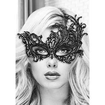 Royal Lace Eye Mask - Black