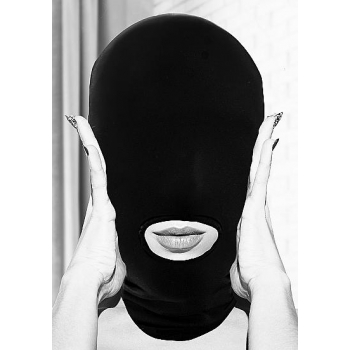 Comfortable Submission Mask with Open Mouth for Enhanced Sensation