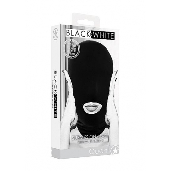 Comfortable Submission Mask with Open Mouth for Enhanced Sensation