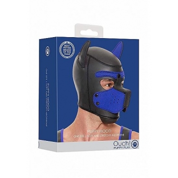 Ouch! Blue Neoprene Puppy Hood