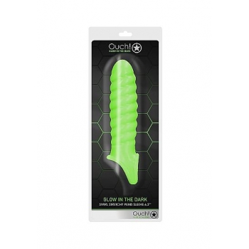 Glow Swirl Stretchable Penis Sheath