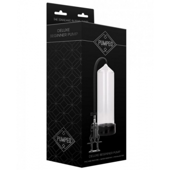 Pumped Deluxe Beginner Penis Pump Transparent Clear