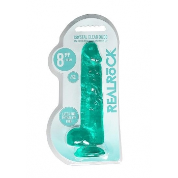 Realrock 8in Realistic Dildo With Balls