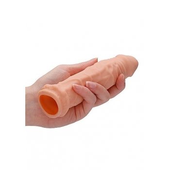 Realrock Life-like Penis Sleeve - 6in Flesh