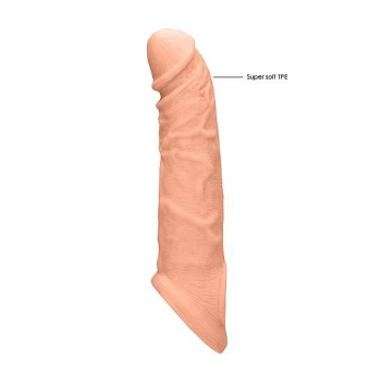 Realrock Penis Sleeve 8in Flesh