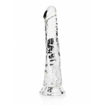 Realrock Slim Dildo 6 inches Transparent