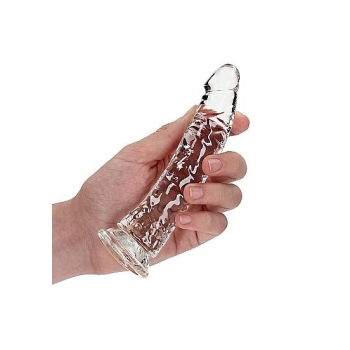 Realrock Slim Dildo 6 inches Transparent