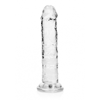 Realrock Straight Realistic 6 In Dildo Transparent