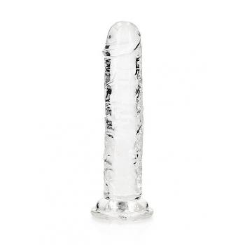 Realrock Straight Realistic 6 In Dildo Transparent