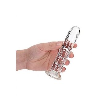 Realrock Straight Realistic 6 In Dildo Transparent