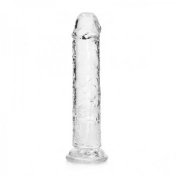 Realrock Straight Realistic 7 In Dildo Transparent