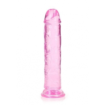 Realrock Straight Realistic 8 In Dildo Pink