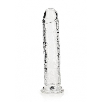 Realrock Straight Realistic 9 In Dildo Transparent