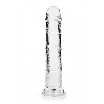 Realrock Straight Realistic 9 In Dildo Transparent