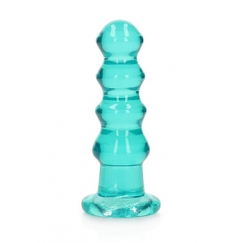 Realrock Curvy Dildo Or Butt Plug Turquoise