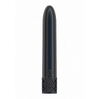 Royal Gems Shiny Powerful Vibe Rechargeable Gunmetal