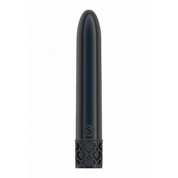 Royal Gems Shiny Powerful Vibe Rechargeable Gunmetal