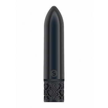 Royal Gems Glamor Powerful Bullet Rechargeable Gunmetal