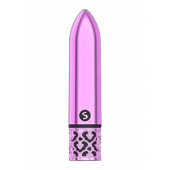 Royal Gems Glamour Pink Abs Bullet Rechargeable