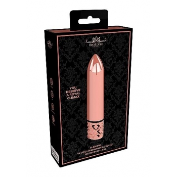 Royal Gems Glamour Rose ABS Bullet Rechargeable