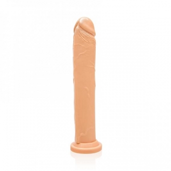 Cock with Suction Vanilla 10 inches Beige Dildo