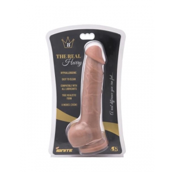 Real Harry 8 inches Caramel Tan Dildo