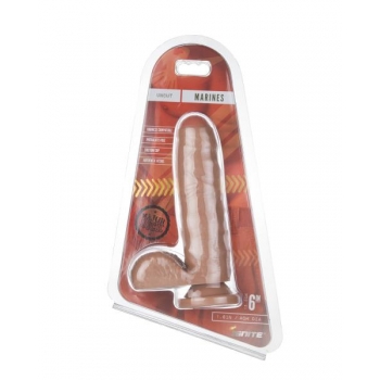 Major Dick Marines Caramel Dildo