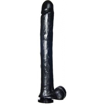 Exxxtreme Dong 16 Inches Suction Cup - Black