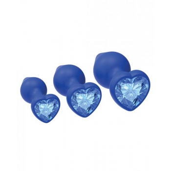 Jewels of the Sea Anal Plug Trainer Kit Blue