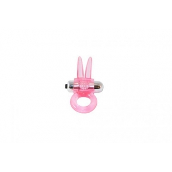 Ribbidy Rabbit Vibrating Cock Ring Pink