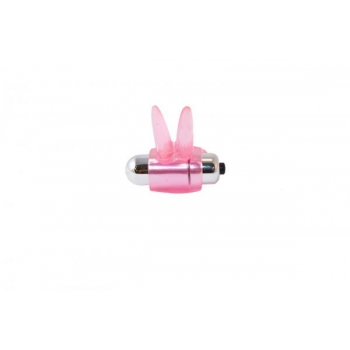 Ribbidy Rabbit Vibrating Cock Ring Pink