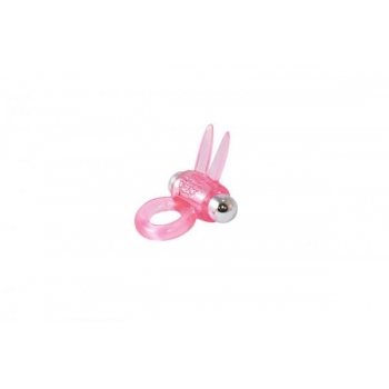 Ribbidy Rabbit Vibrating Cock Ring Pink