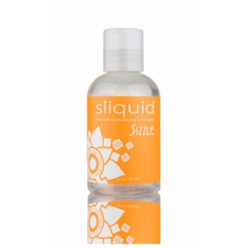 Sliquid Natural Stimulating Lubricant Sizzle 4.2 oz