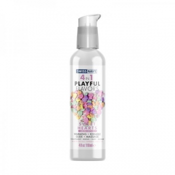 Swiss Navy 4 In 1 Playful Sweet Heart - 4 Oz