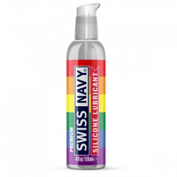 Swiss Navy Pride Lube - Silicone 4oz