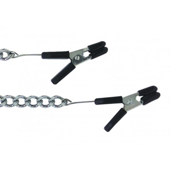 Endurance Jumper Cable Nipple Clamps with Link Chain