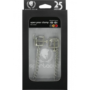 Adjustable Press Nipple Clamps with Link Chain