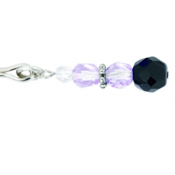 Clit Clamp with Purple Beads