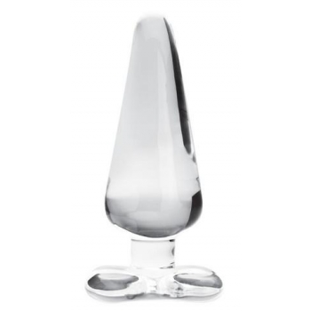 Spade Anal Plug Clear - Large Beauty