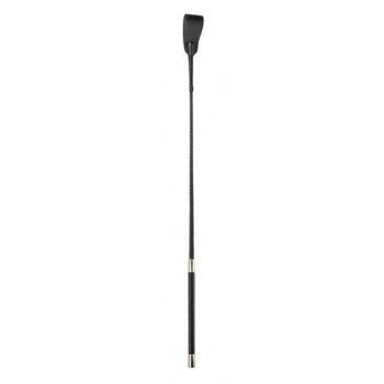 18 inches Medium Tip Riding Crop Black