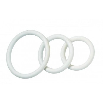 Durable Nitrile C Ring Set - White