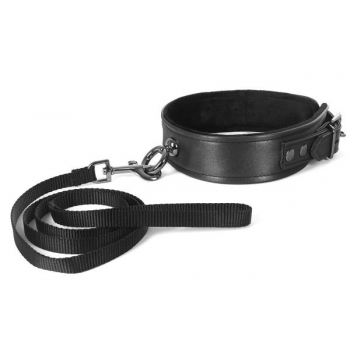 Galaxy Legend Collar & Leash - Black