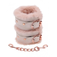 Peaches N Cream Faux Fur Handcuffs