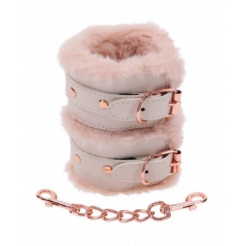 Peaches N Cream Faux Fur Handcuffs