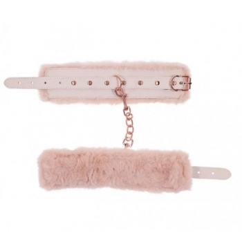 Peaches N Cream Faux Fur Handcuffs