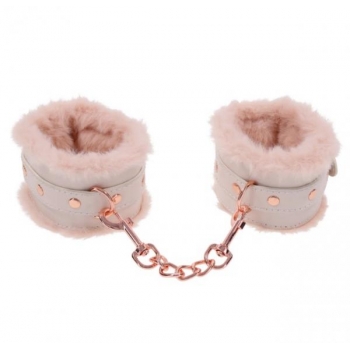 Peaches N Cream Faux Fur Handcuffs