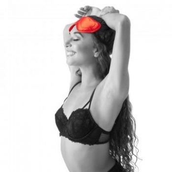 Sex & Mischief Amor Blindfold: Soft Satin for Sensory Play